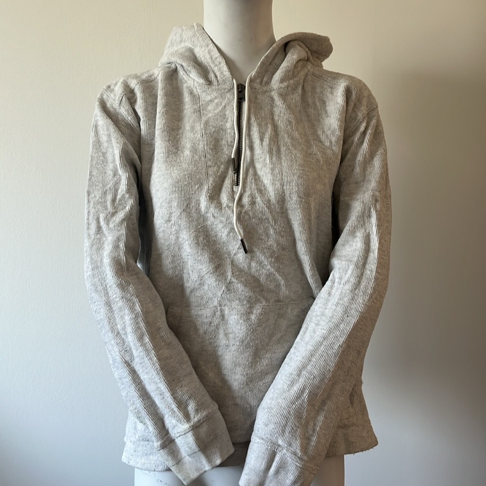 Vince women  Gray Hooded Sweater Size L